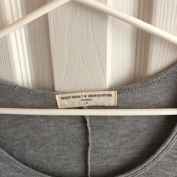 Urban Outfitters Grey Knit Top - Picture 2 of 3